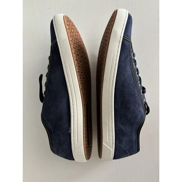 BirkenstockArran Navy Blue Canvas Lace Up Sneakers45 Eu/ 12 US Men’s Narrow